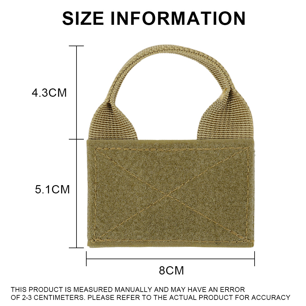 SINAIRSOFT Tactical Backpack Vest Patch Molle Adapter Panel Hook