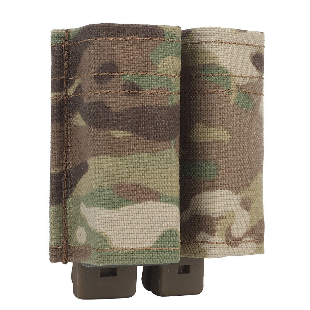 SINAIRSOFT Tactical FAST 9mm Double Mag Pouch Magazine Carrier Holder