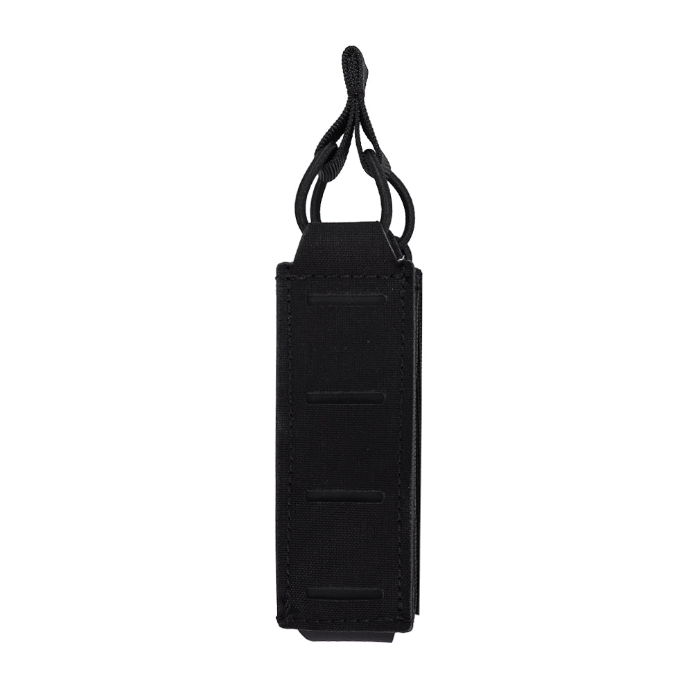 SINAIRSOFT Tactical Molle Pistol 9mm Single Magazine Pouch Flashlight