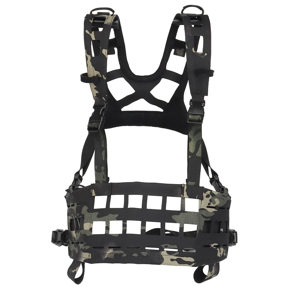 SINAIRSOFT Tactical Molle Vest SPC Portable Lightweight Modular Chest Rig