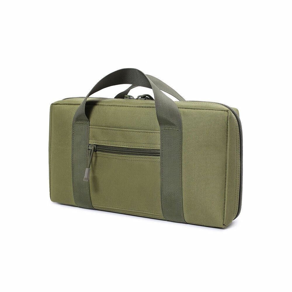 SINAIRSOFT Tactical Pistol Bag Gun Storage Case Handgun Carry Range Pouch