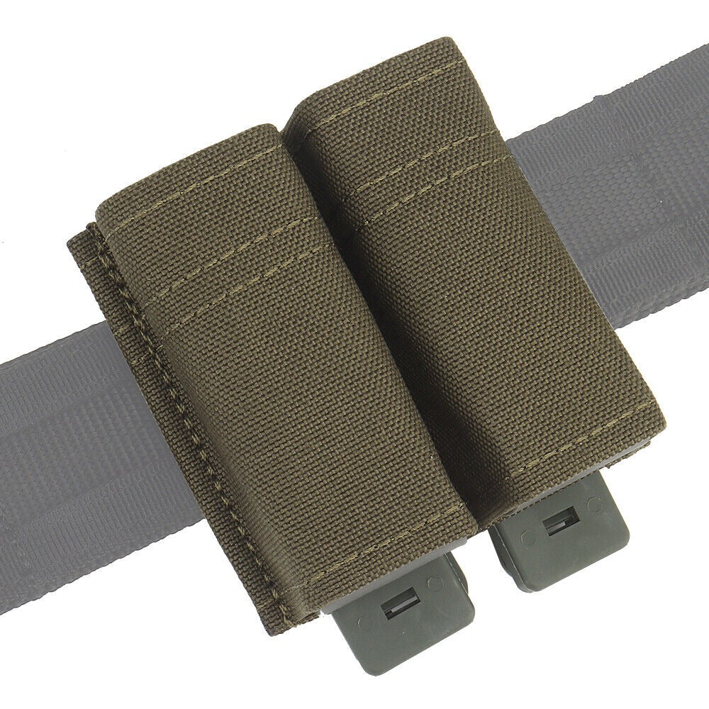 SINAIRSOFT Tactical FAST 9mm Double Mag Pouch Magazine Carrier Holder