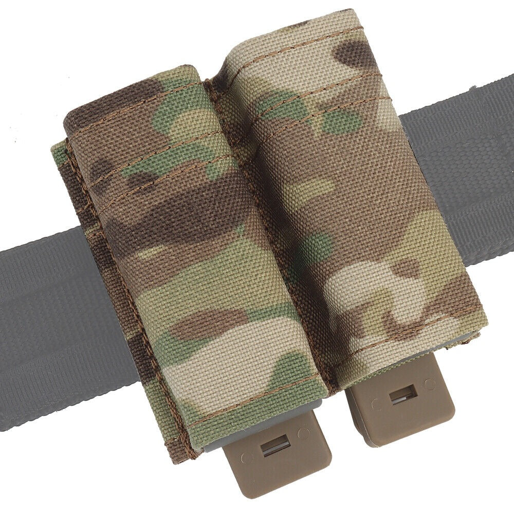 SINAIRSOFT Tactical FAST 9mm Double Mag Pouch Magazine Carrier Holder