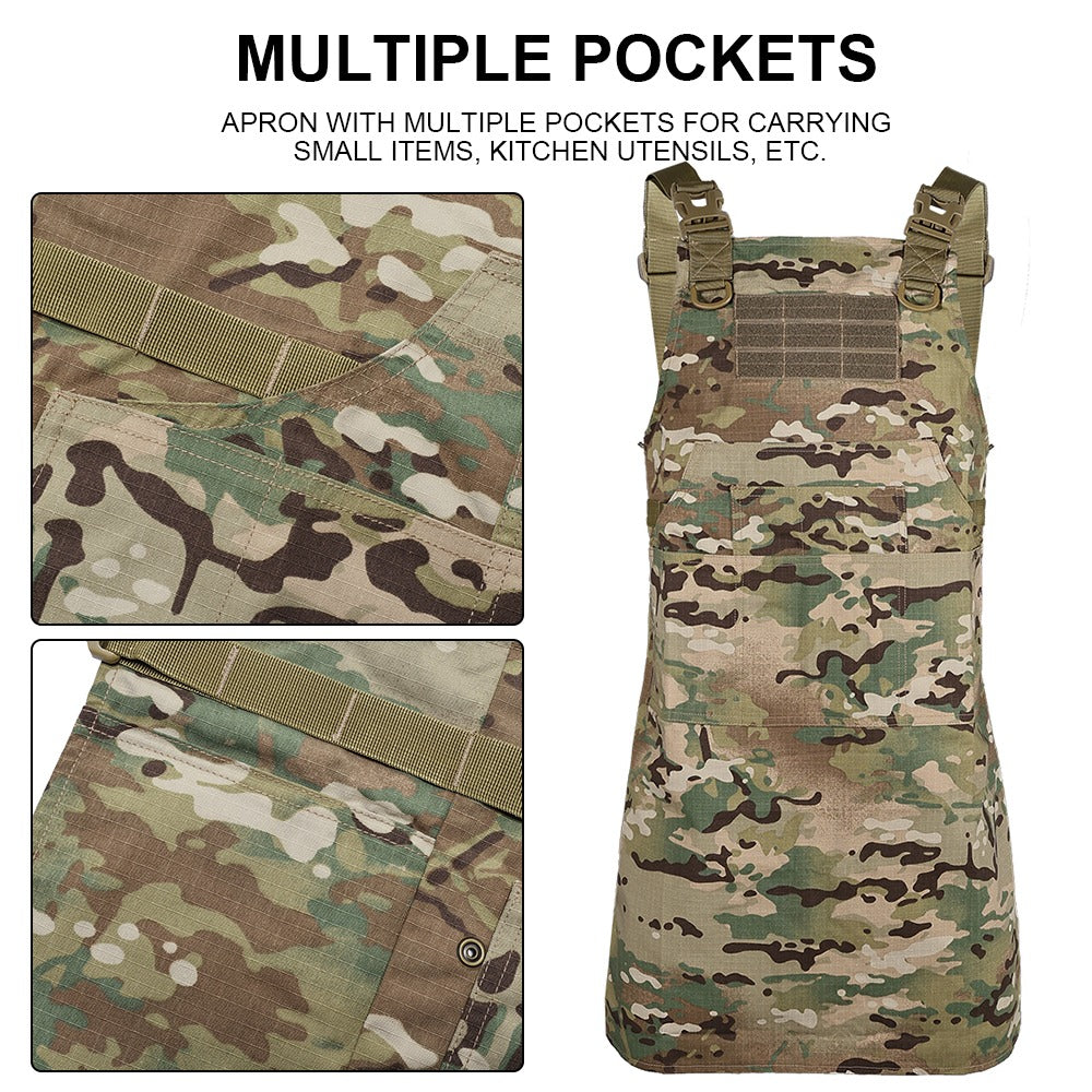 SINAIRSOFT Unisex Sleeveless Tactical Vest Apron