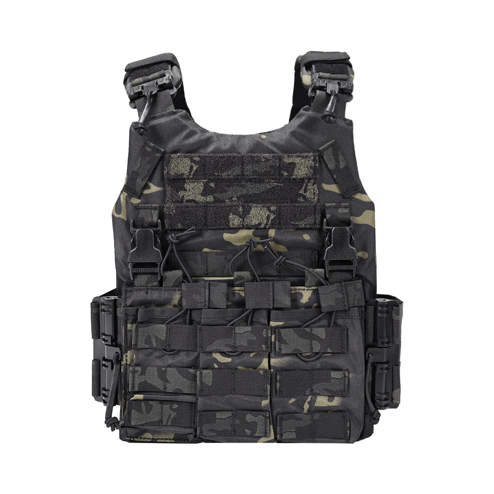 SINAIRSOFT Tactical Quick Release Vest Lightweight Utility Molle