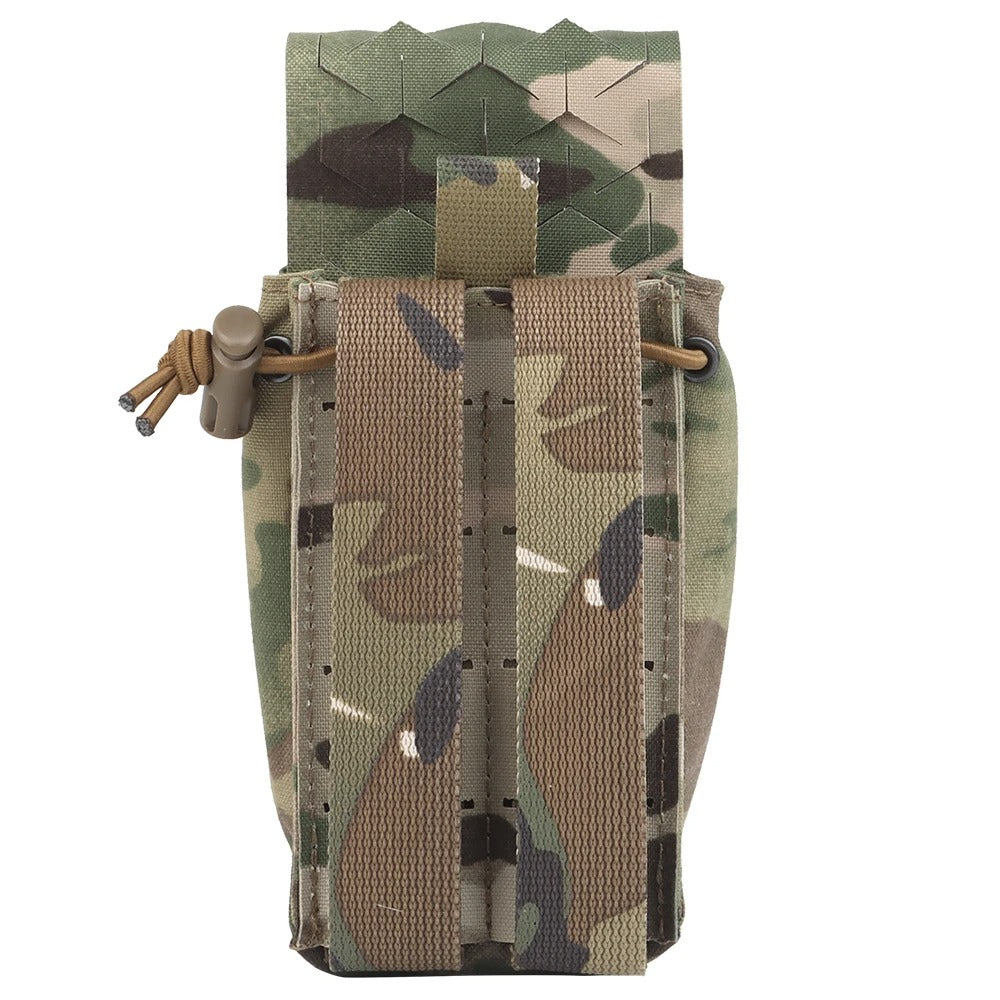 SINAIRSOFT SPUD Tactical Double 5.56 7.62 Mag Pouch Molle Radio Bag Storage Pack