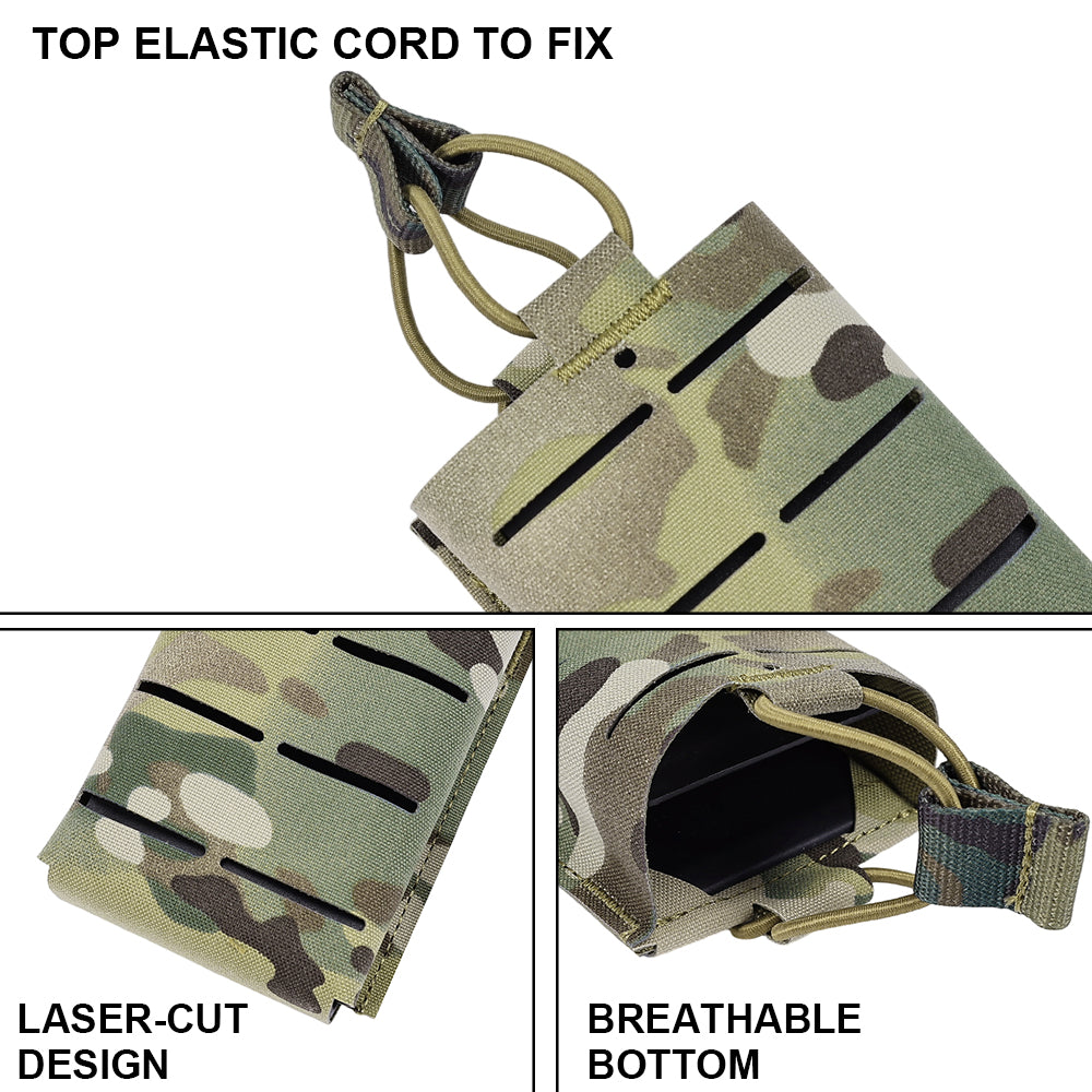 SINAIRSOFT 5.56 M4 Single Magazine Pouch Built-in MGA Support Frame Quick