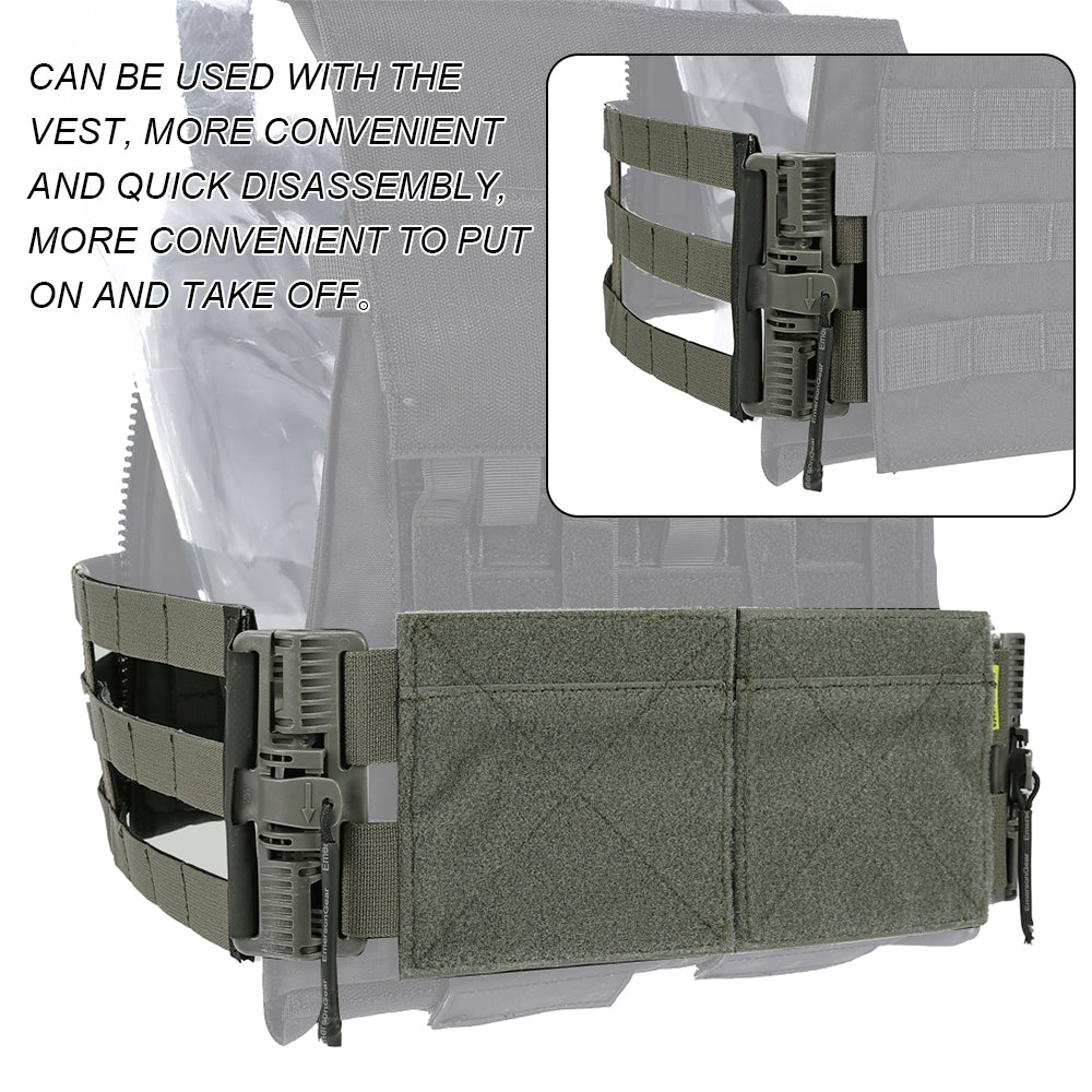 EMERSONGEAR Quick Release Buckle 3-Band Skeletal Cummerbund for JPC Tactical Vest