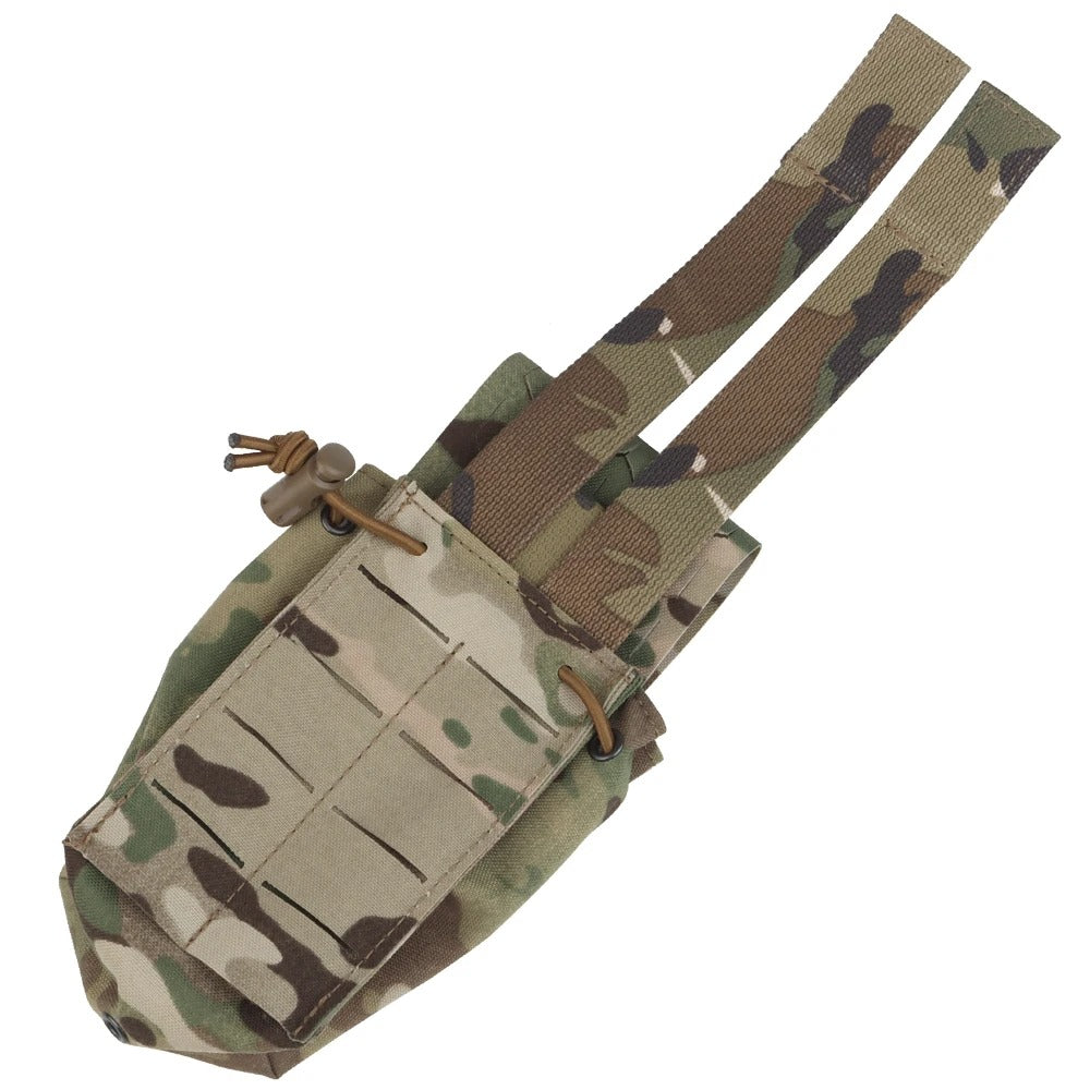 SINAIRSOFT SPUD Tactical Double 5.56 7.62 Mag Pouch Molle Radio Bag Storage Pack
