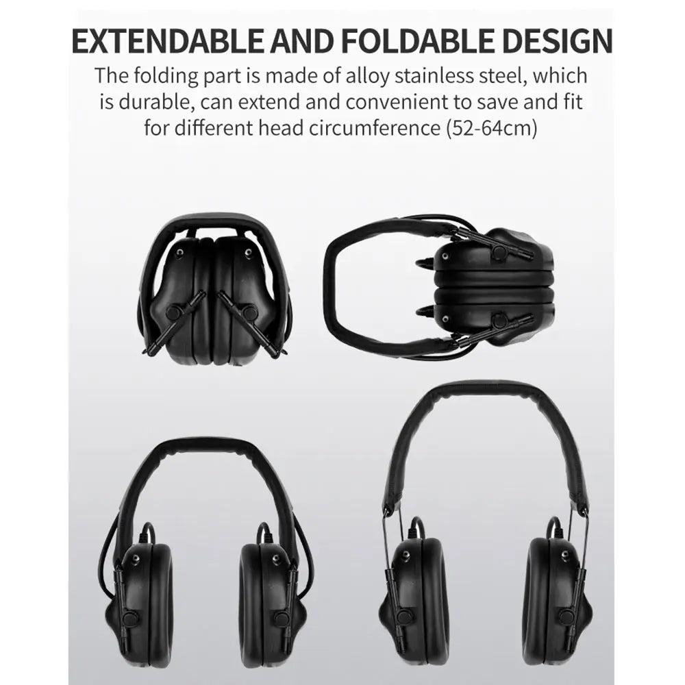 SINAIRSOFT New Tactical Headset Pickup Noise Cancelling Headphones Communication Earphone