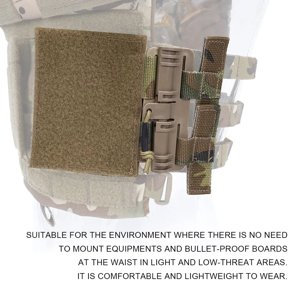 SINAIRSOFT Tactical MOLLE Quick Release Buckle Cummerbund Adapter Vest
