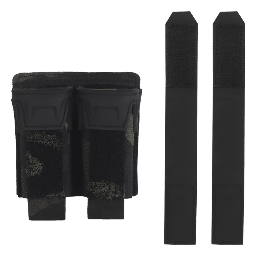 SINAIRSOFT Camo Style Pistol Mag Pouch MOLLE Fast 9MM Single Mag Pouch