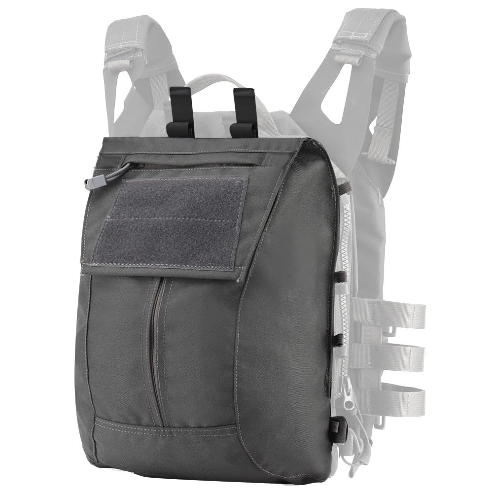 SINAIRSOFT Tactical Pack Zip-on Panel Plate Backpack Carrier Back Bag