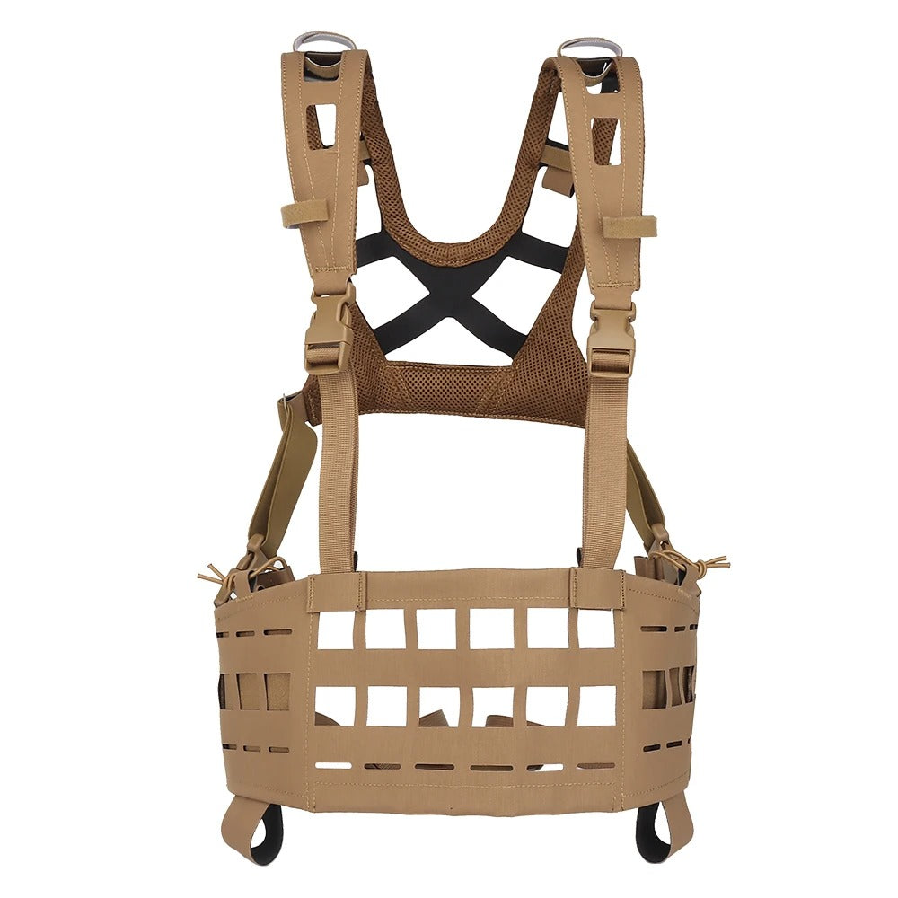 SINAIRSOFT Tactical Molle Vest SPC Portable Lightweight Modular Chest Rig