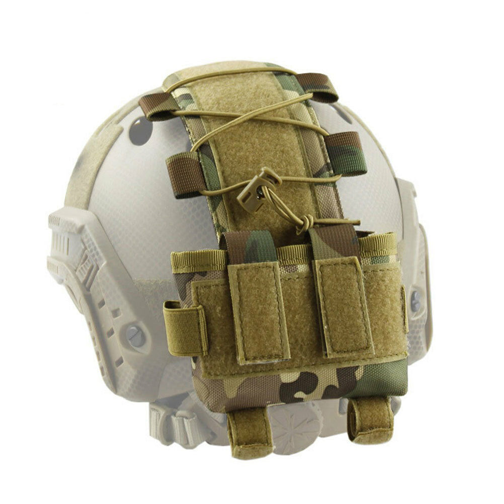 SINAIRSOFT Tactical Pouch MK2 Battery Case Helmet Cover Camo Pack Airsoft Gear Bag