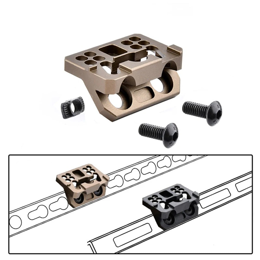 SINAIRSOFT Tactical Scout Light M600 M300 Flashlight Mount For Mlok Keymod Rail