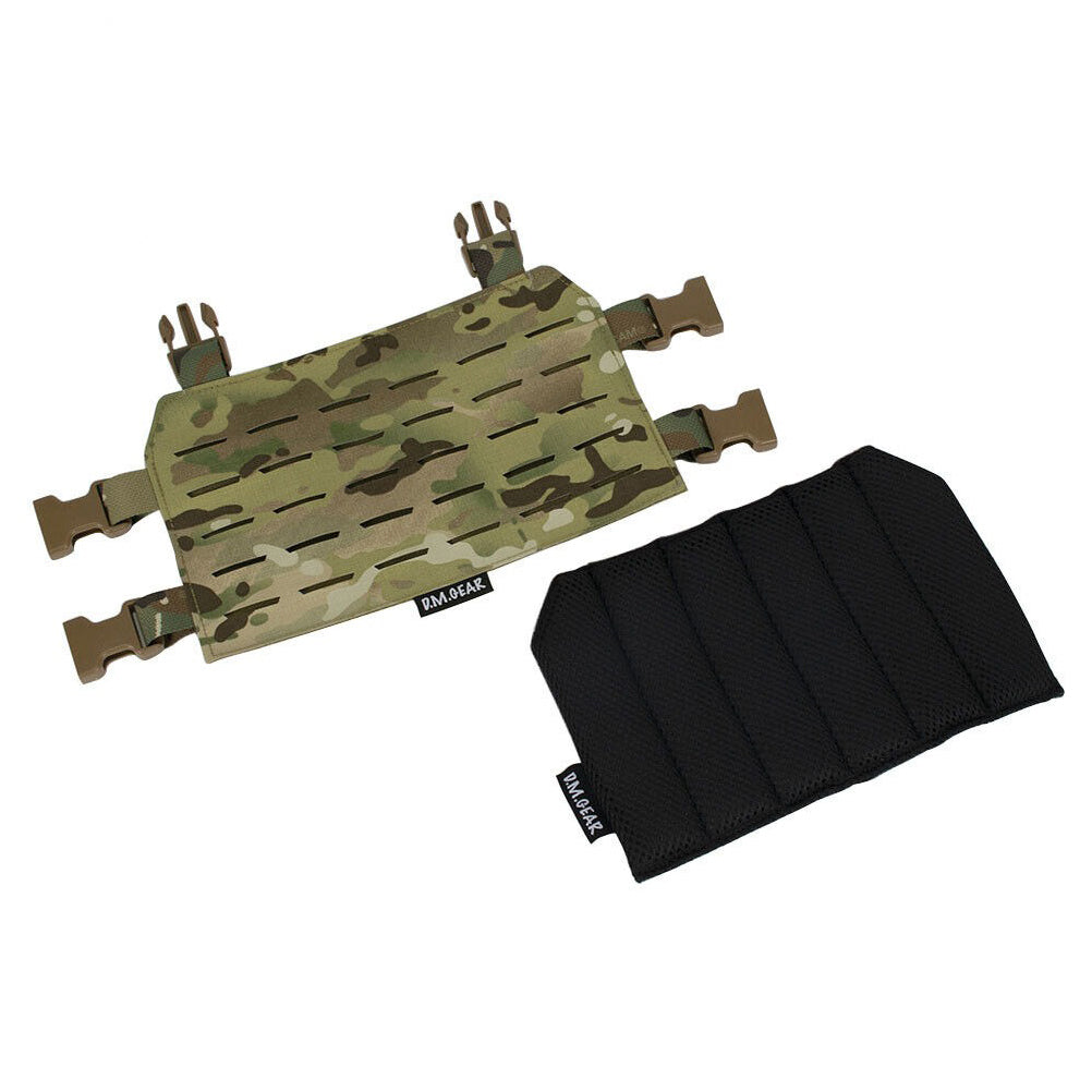 SINAIRSOFT Tactical Chest Rig Vest Molle Front Panel Plate Carries