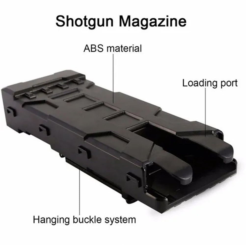 SINAIRSOFT Tactical 10 Round Shotgun Shell 12G Ammo Quick Reload Holder Carrier Pouch