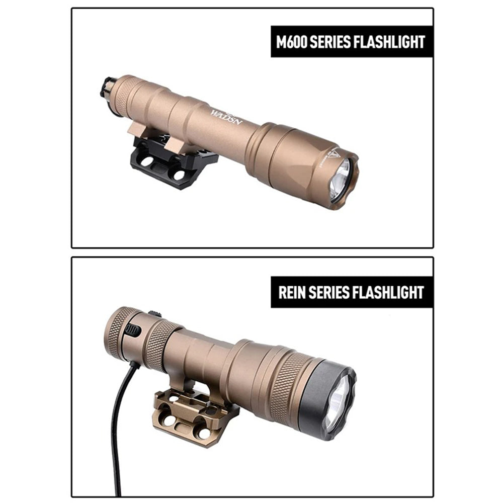 SINAIRSOFT Tactical Scout Light M600 M300 Flashlight Mount For Mlok Keymod Rail
