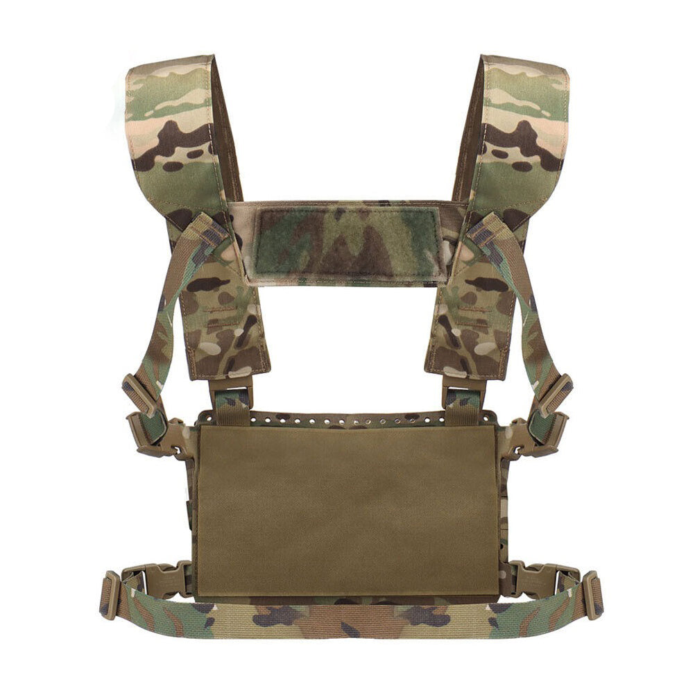 SINAIRSOFT Tactical Chest Rig Vest MK5 Micro Fight Chassis MOLLE Carrier 5.56 Mag Pouch
