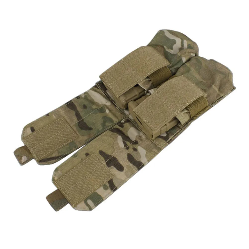 EMERSONGEAR Tactical Double Magazine Pouch Molle Pistol Modular Holster Mag Bag
