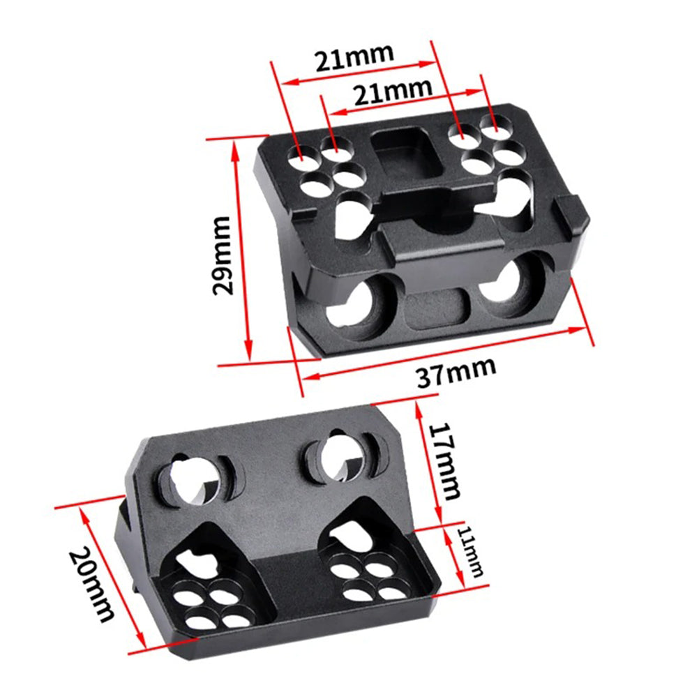 SINAIRSOFT Tactical Scout Light M600 M300 Flashlight Mount For Mlok Keymod Rail