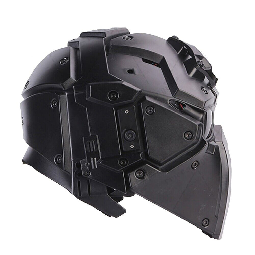 SINAIRSOFT Tactical G4 Full Face Helmet Mask + Goggles Airsoft Paintball CF CS Game