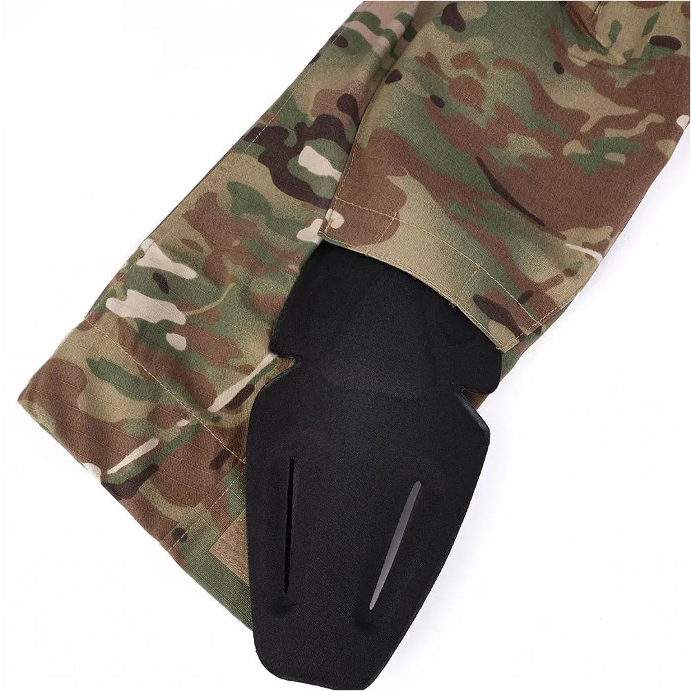EMERSONGEAR Tactical Shirt Elbow Pad T-shirt Built-in Invisible Elbowpads