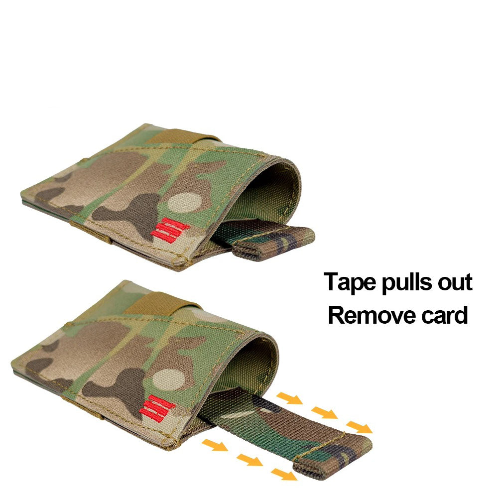 SINAIRSOFT Tactical Utility Credit Card Holder Wallets Pocket Case