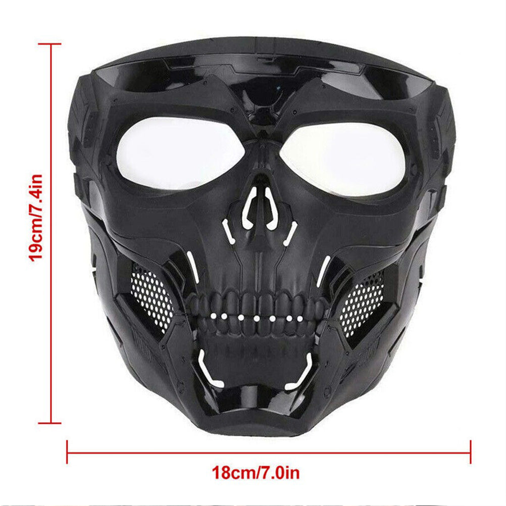 SINAIRSOFT Skull Tactical Airsoft Mask Protective CS Full Face Mask Helmet