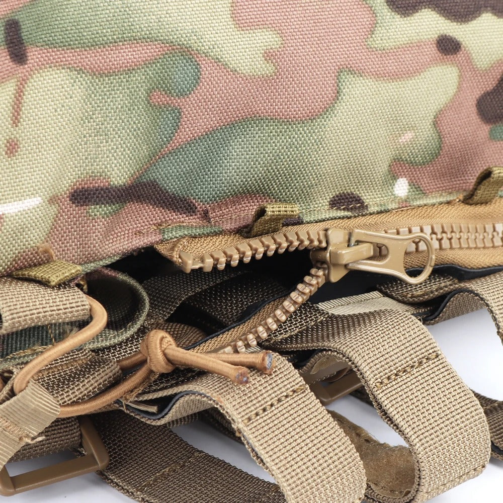SINAIRSOFT Tactical Pack Zip-on Panel Plate Backpack Carrier Back Bag