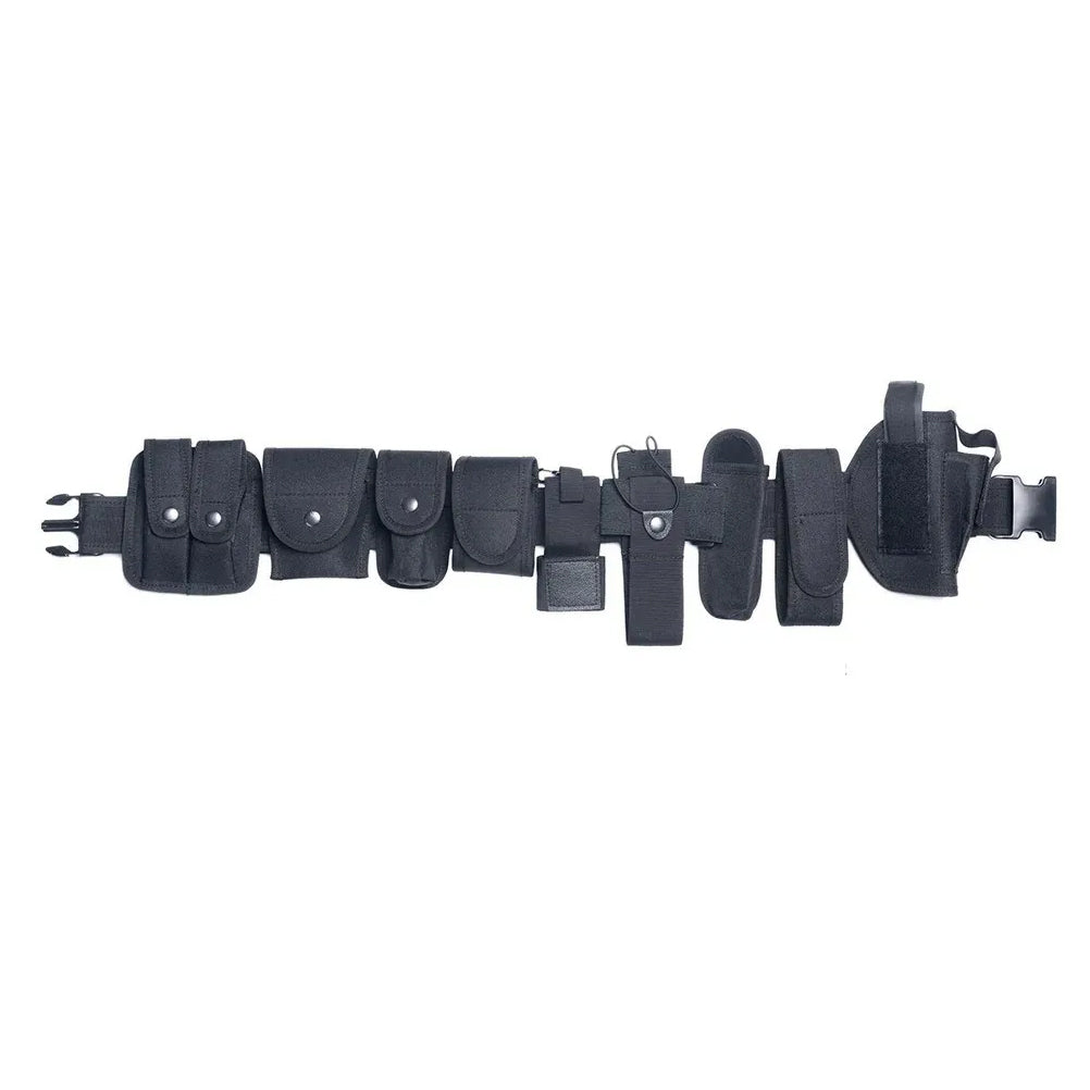 SINAIRSOFT Outdoor Men Belts Multi-function Tactical Belt Security Police Guard