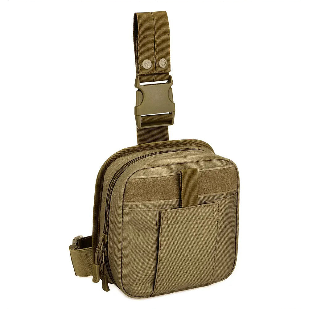 SINAIRSOFT Tactical IFAK Medical Bag Drop Leg Pouch MOLLE Utility First Aid Thigh Pack