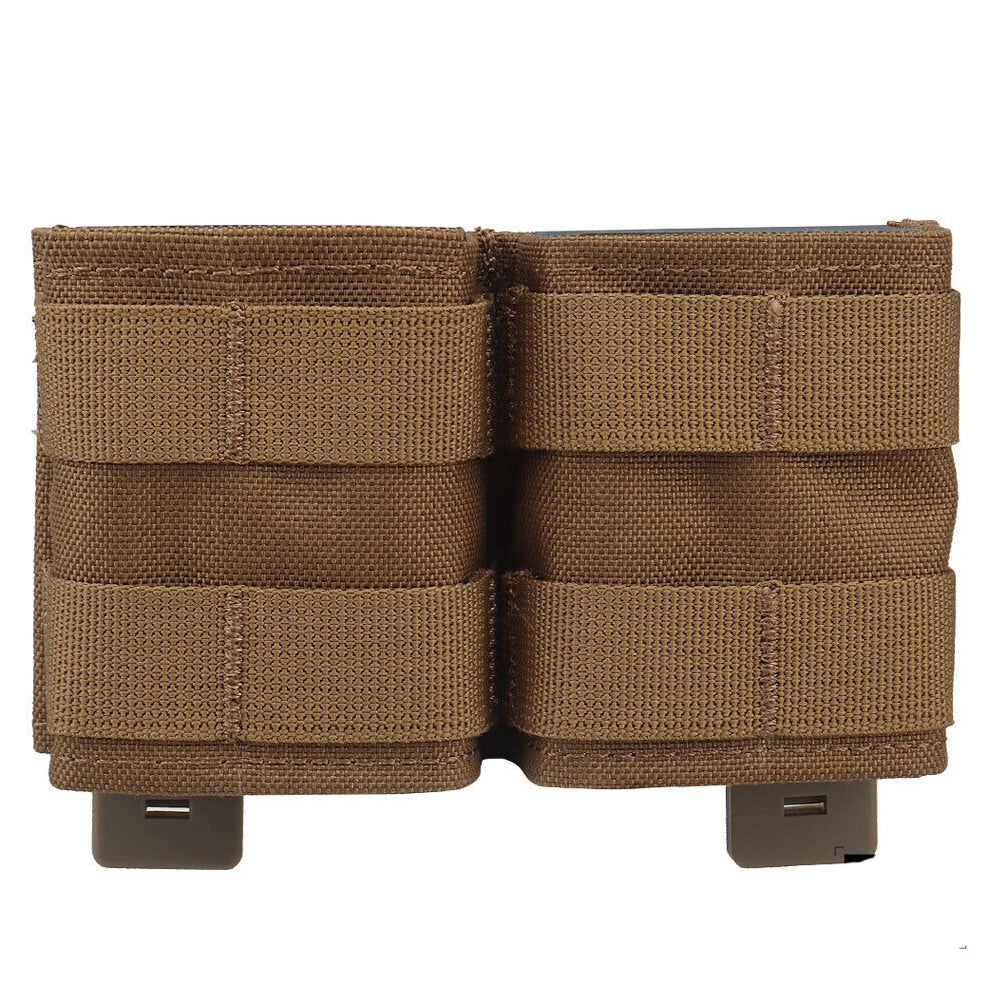 SINAIRSOFT Tactical 5.56mm Double KYWI Molle Magazine Pouch