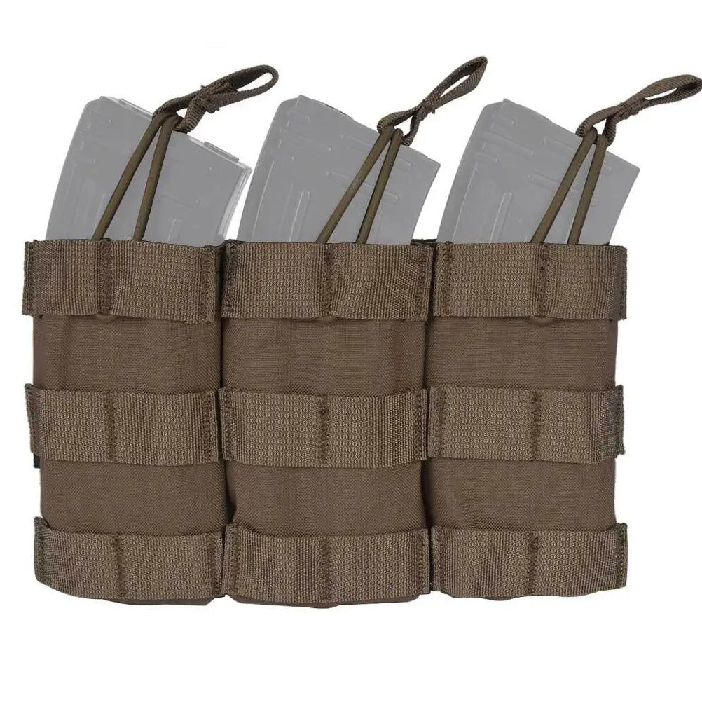EMERSONGEAR Triple Open Top 5.56 Magazine Pouch Tactical Modular