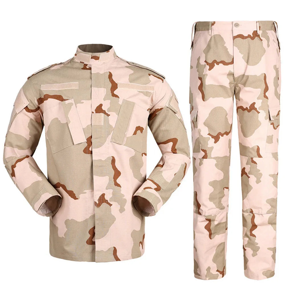 SINAIRSOFT Men'S Tactical BDU Combat Uniform Hunting Clothes Suit Shirt&Pant