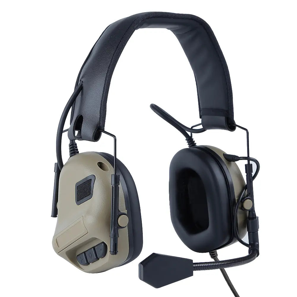 SINAIRSOFT New Tactical Headset Pickup Noise Cancelling Headphones Communication Earphone
