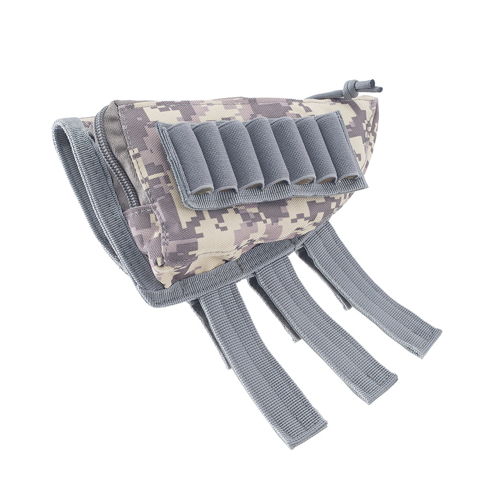 SINAIRSOFT Tactical Hunting Rifle Shotgun Buttstock Cheek Rest Ammo Shell Mag Pouch