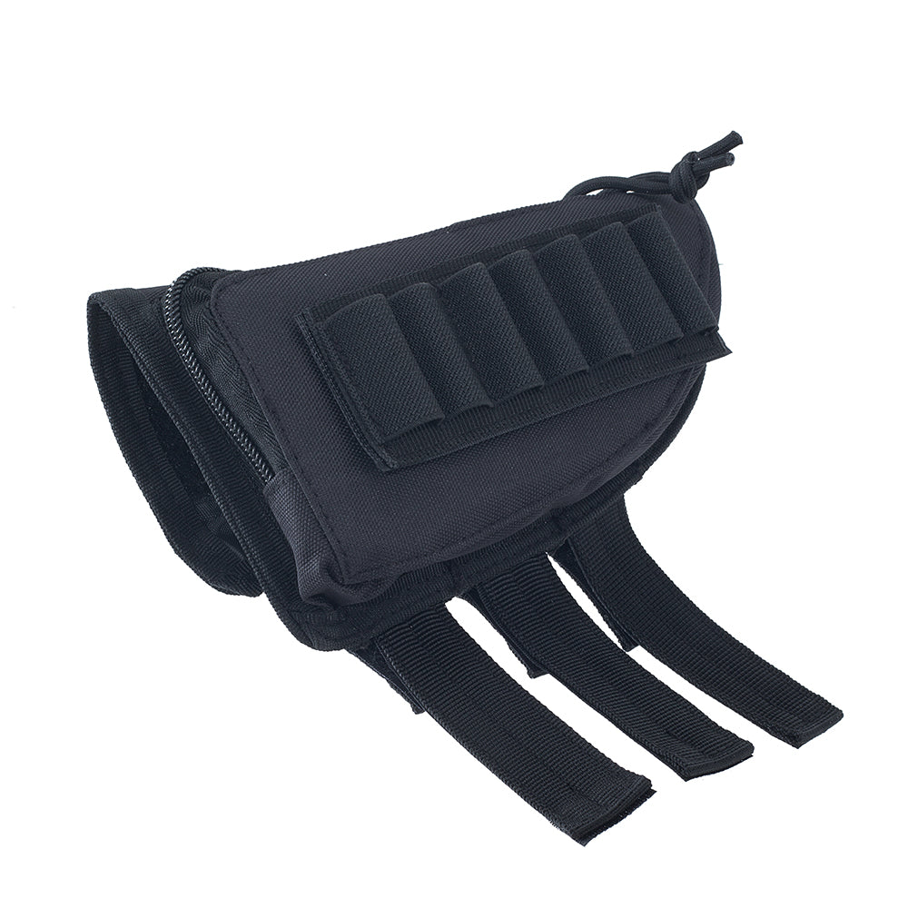 SINAIRSOFT Tactical Hunting Rifle Shotgun Buttstock Cheek Rest Ammo Shell Mag Pouch