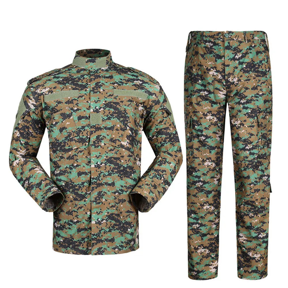 SINAIRSOFT Men'S Tactical BDU Combat Uniform Hunting Clothes Suit Shirt&Pant