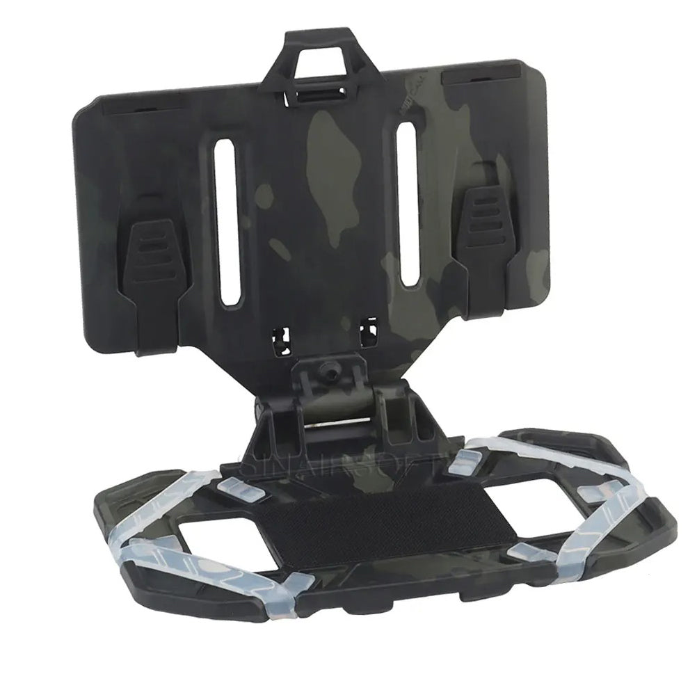 SINAIRSOFT Tactical Vest Front Folded Navigation Board Mobile Phone Holder Phone Bag