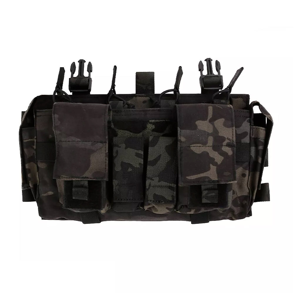 EMERSONGEAR Tactical Magazine MAG Pouch 9mm 5.56 For release buckle Vest Chest Rig