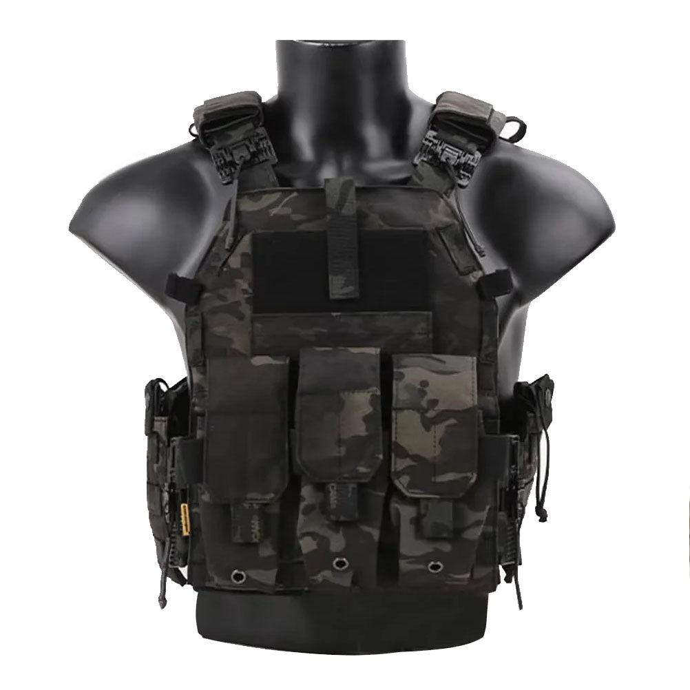 EMERSONGEAR Tactical 6094K Vest Quick Release MOLLE w/ Magazine Pouch