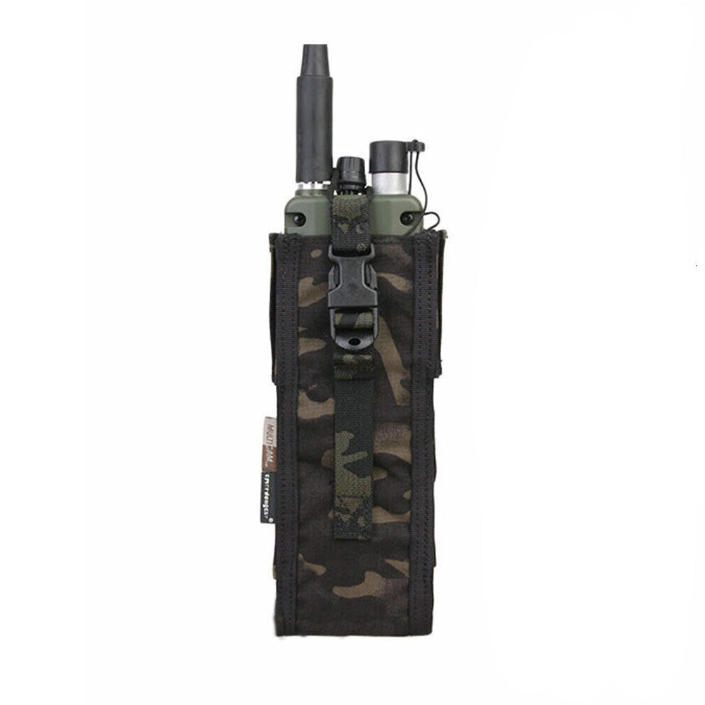 EMERSONGEAR Tactical Molle Radio Pouch Walkie Talkie Carrier Bag