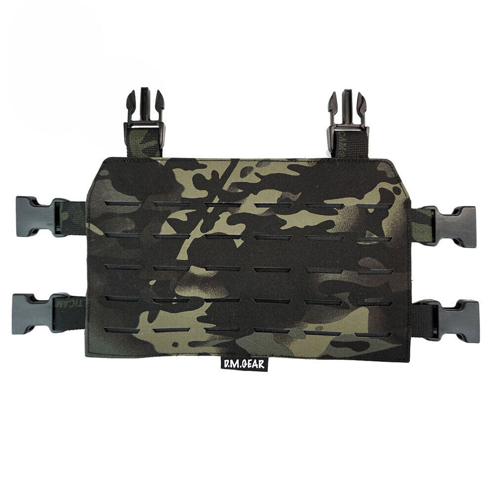 SINAIRSOFT Tactical Chest Rig Vest Molle Front Panel Plate Carries