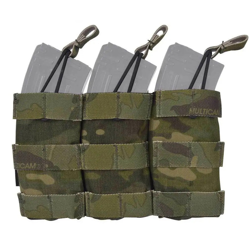 EMERSONGEAR Triple Open Top 5.56 Magazine Pouch Tactical Modular