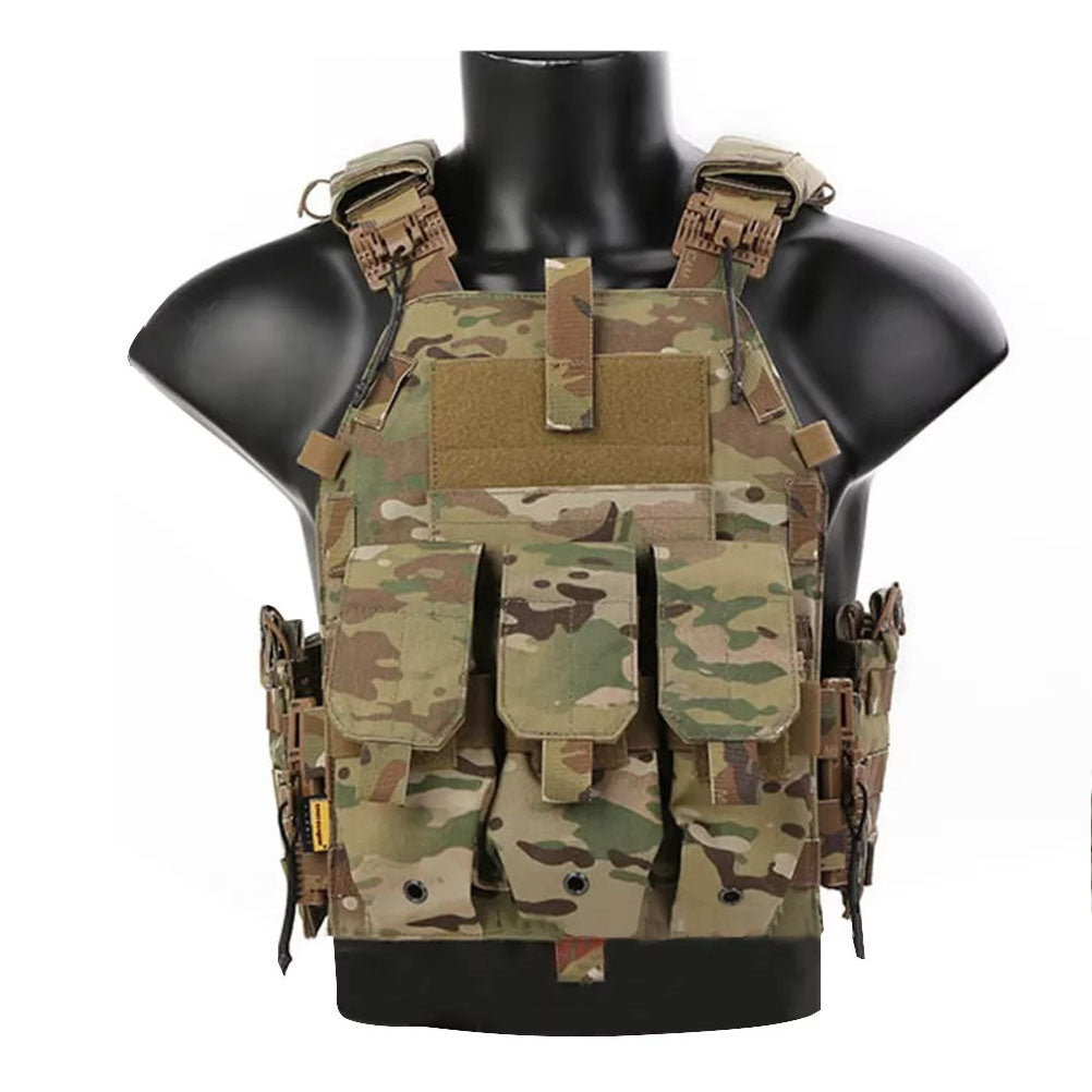EMERSONGEAR Tactical 6094K Vest Quick Release MOLLE w/ Magazine Pouch