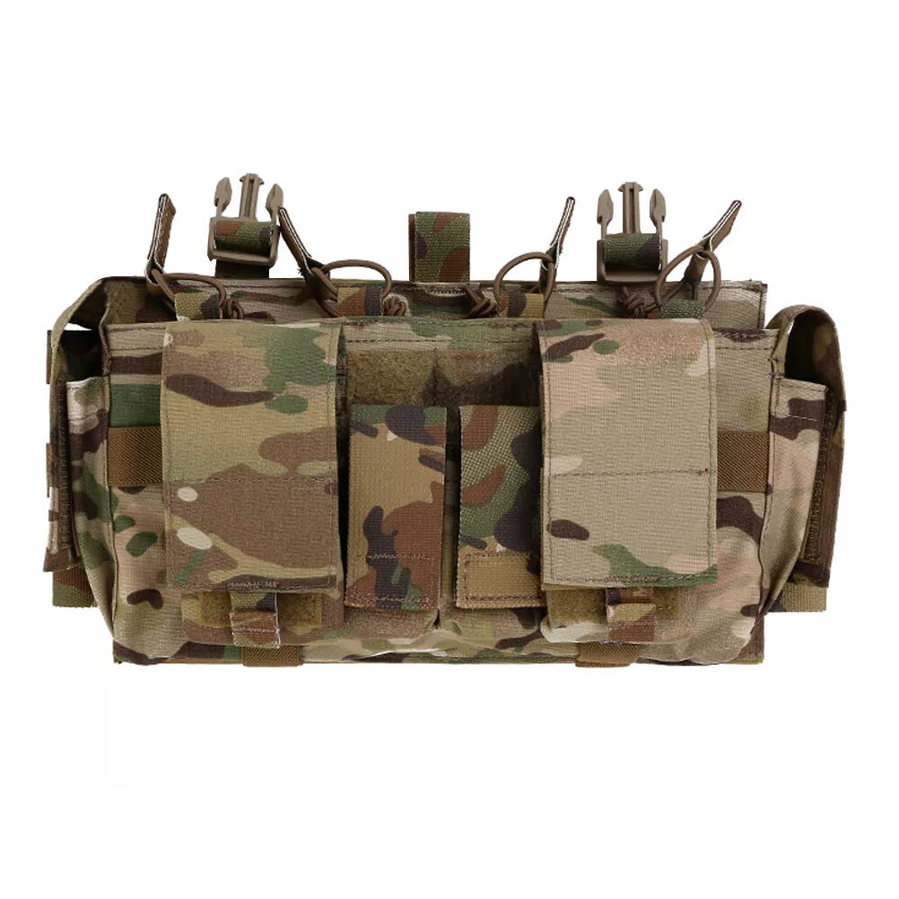 EMERSONGEAR Tactical Magazine MAG Pouch 9mm 5.56 For release buckle Vest Chest Rig