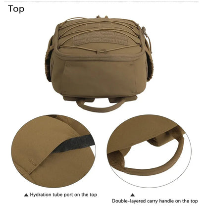 SINAIRSOFT Multifunctional Tactical Daypack Camping Hiking Travel Backpack