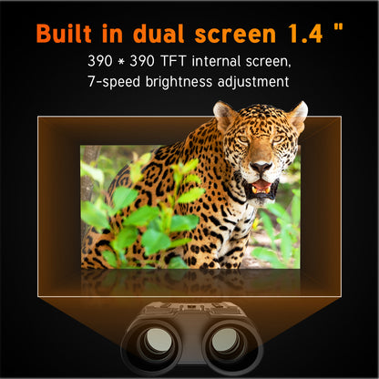 SINAIRSOFT Night-Vision Goggles Telescope Helmet Binoculars 3M 1080P Sensor Video/Audio